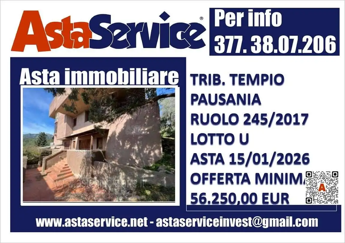 Appartamento in asta a Olbia