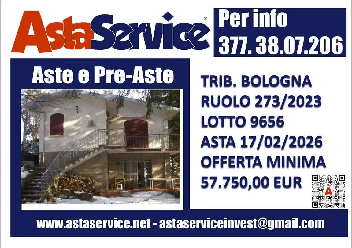 Villa in asta a Monghidoro