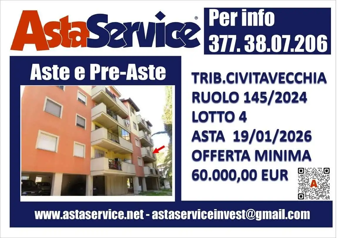 Appartamento in asta a Tarquinia