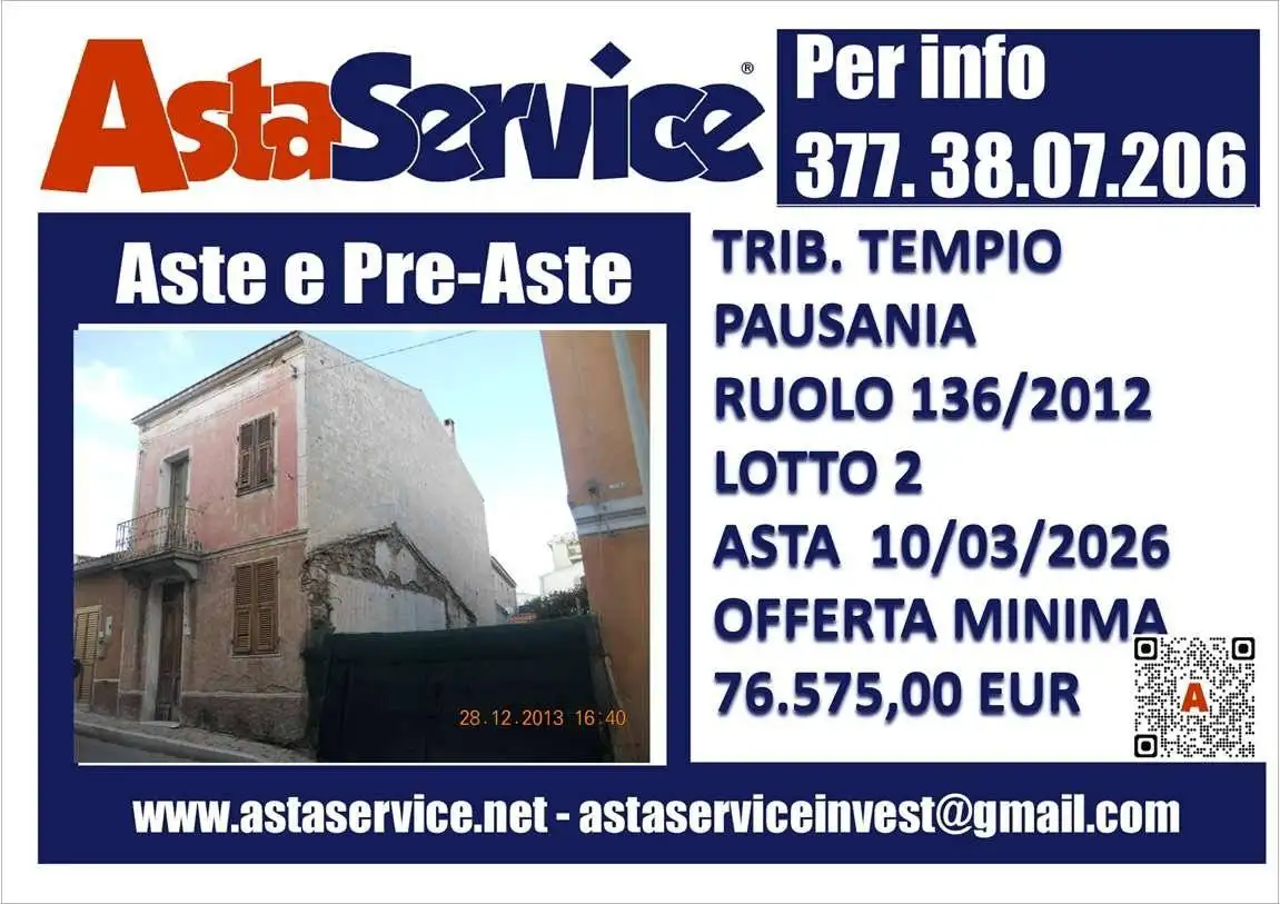 Palazzo - Stabile in asta a Palau