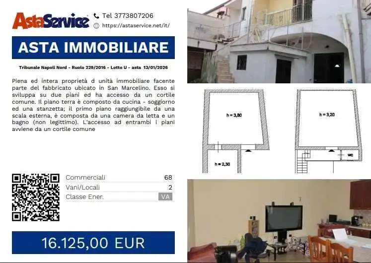 Palazzo - Stabile in asta a San Marcellino