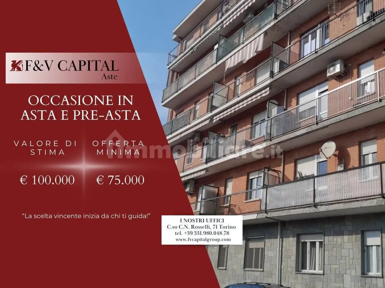 Appartamento in asta a Rivalta di Torino