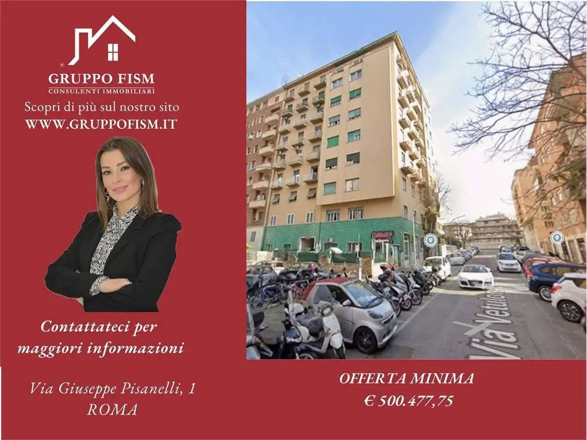 Appartamento in asta a Roma