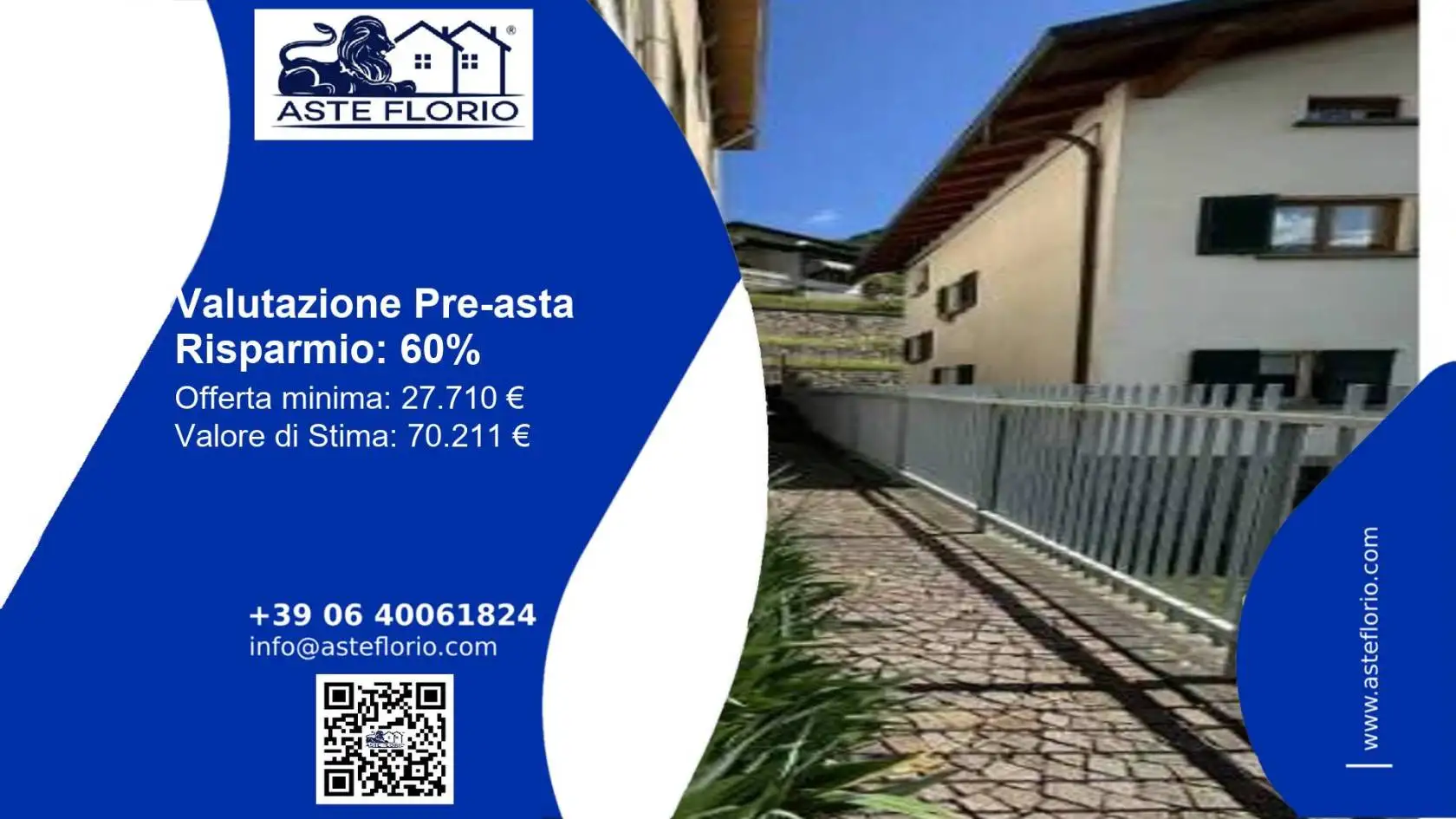 Appartamento in asta a Cortenova