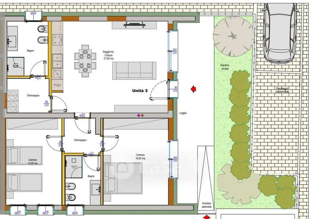 Appartamento in vendita a Casale sul Sile