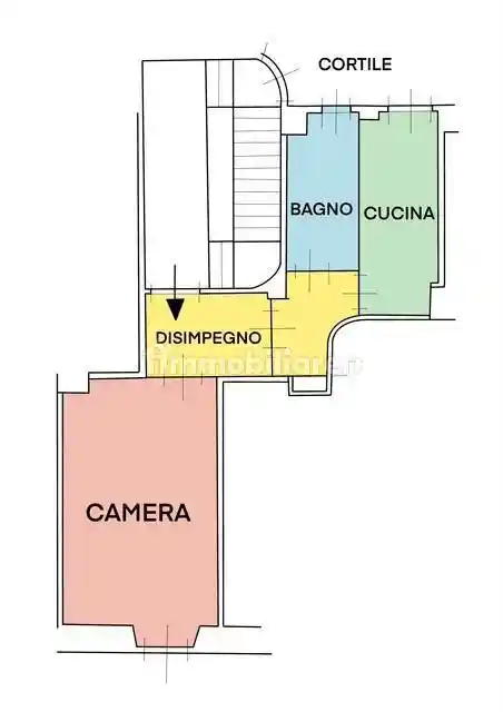 Monolocale via Sinuessa, San Giovanni, Roma - foto 3