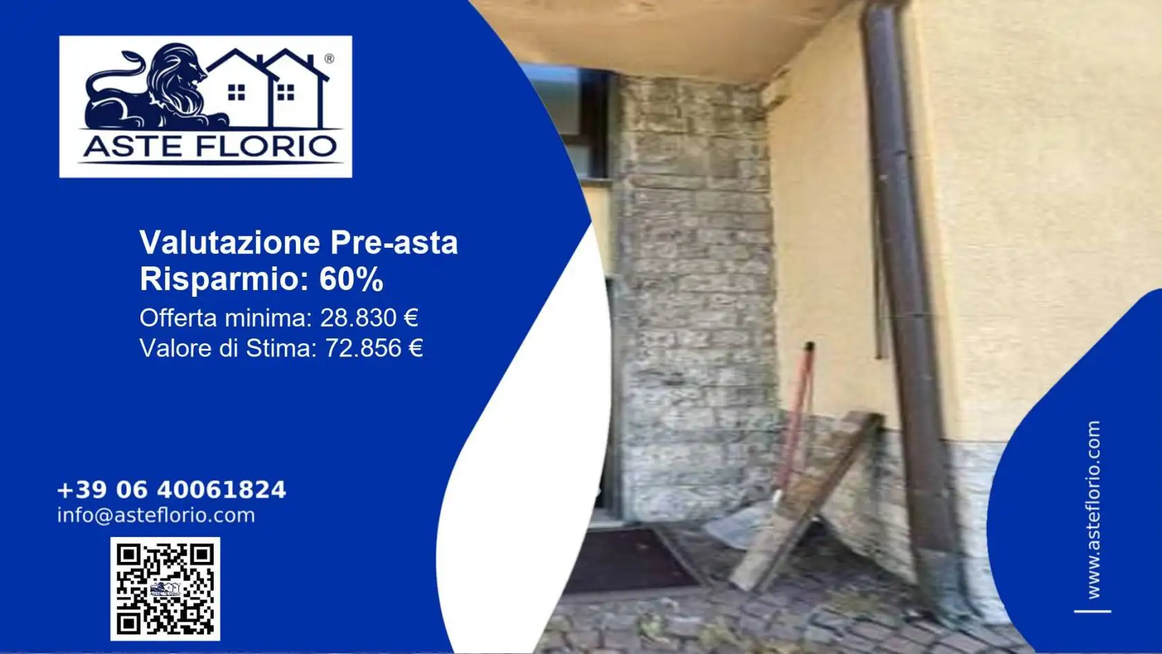 Appartamento in asta a Cortenova