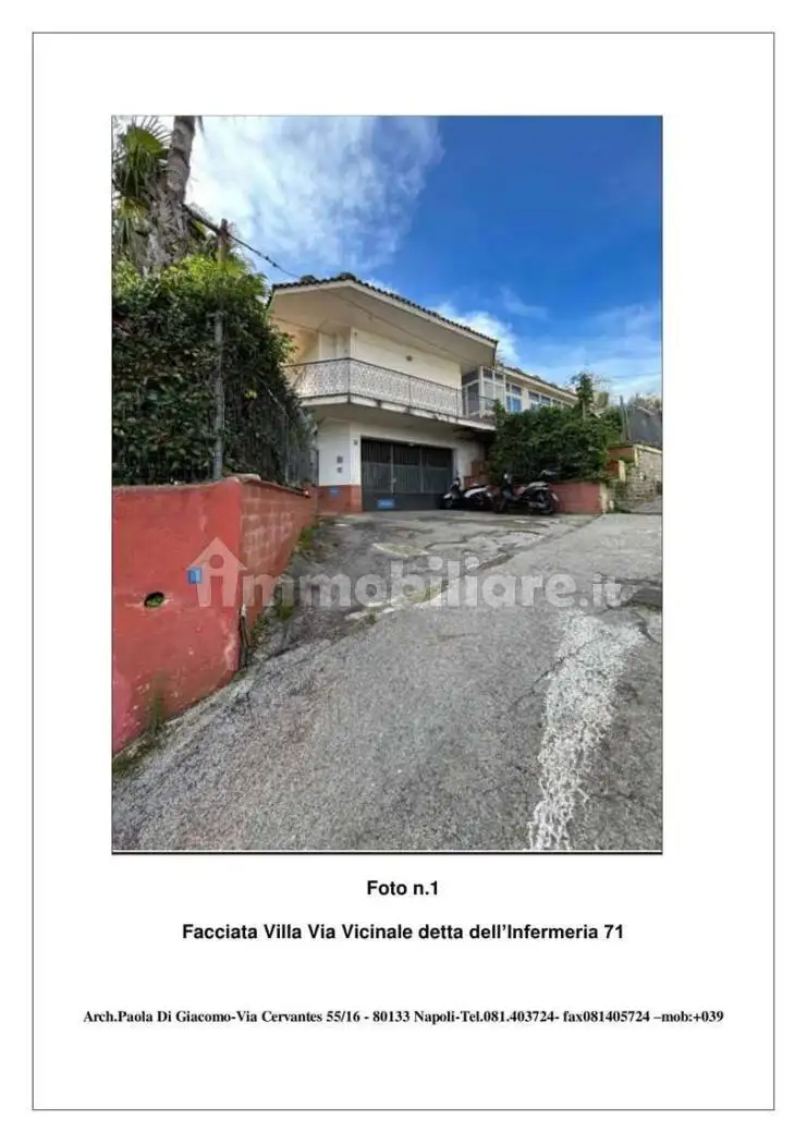 Villa in asta a Napoli