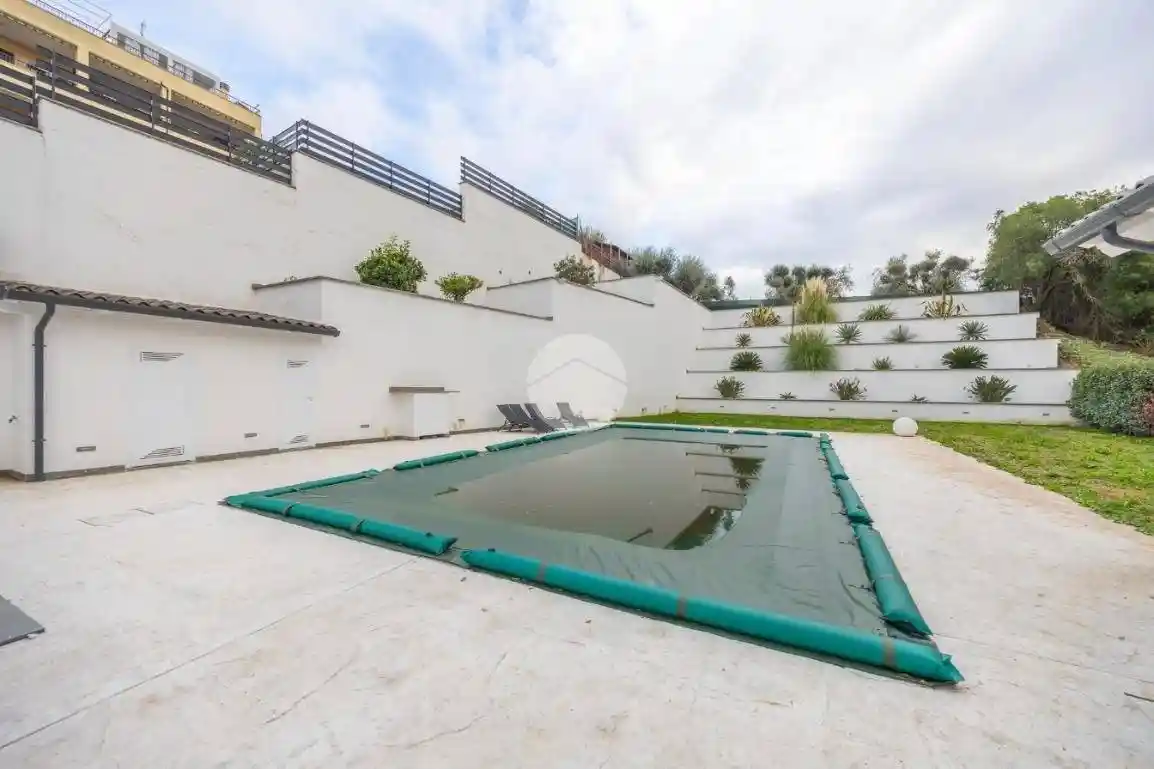 Villa bifamiliare via Massa di San Giuliano 295, Castelverde, Roma - foto 4