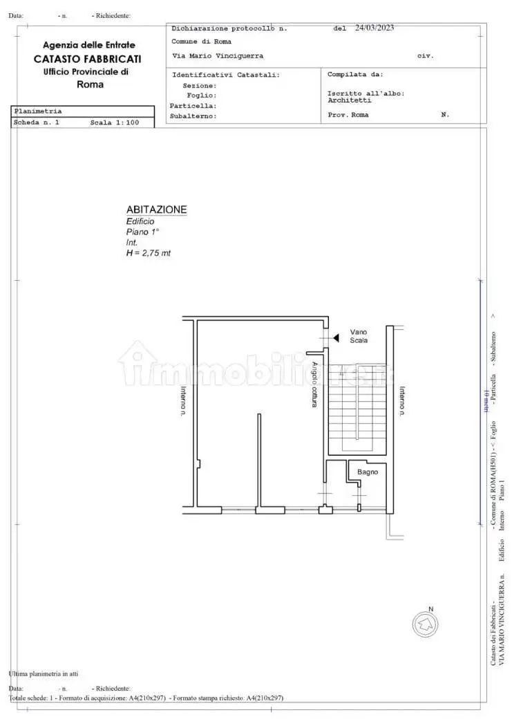 Appartamento in vendita a Roma