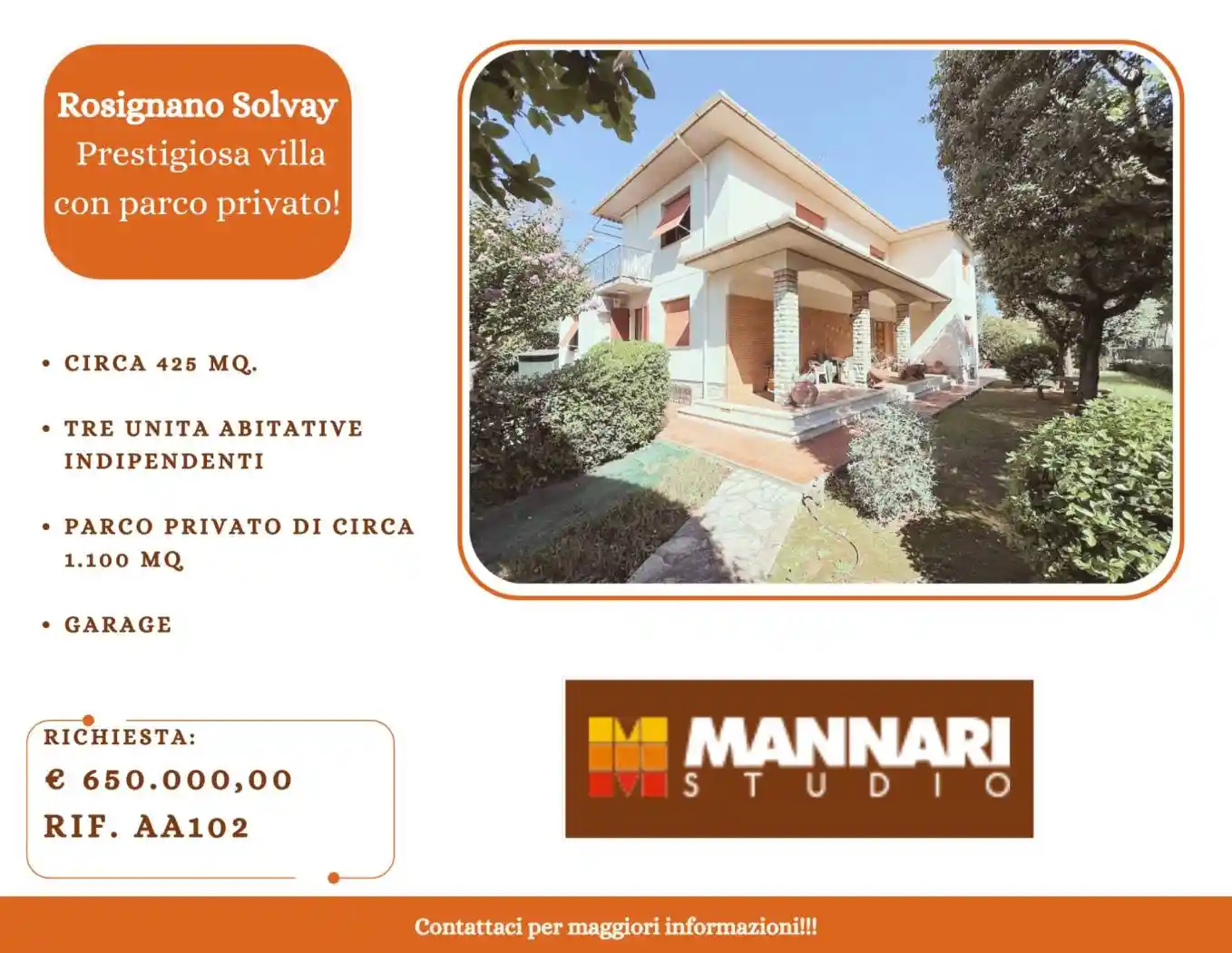 Villa in vendita a Rosignano Marittimo