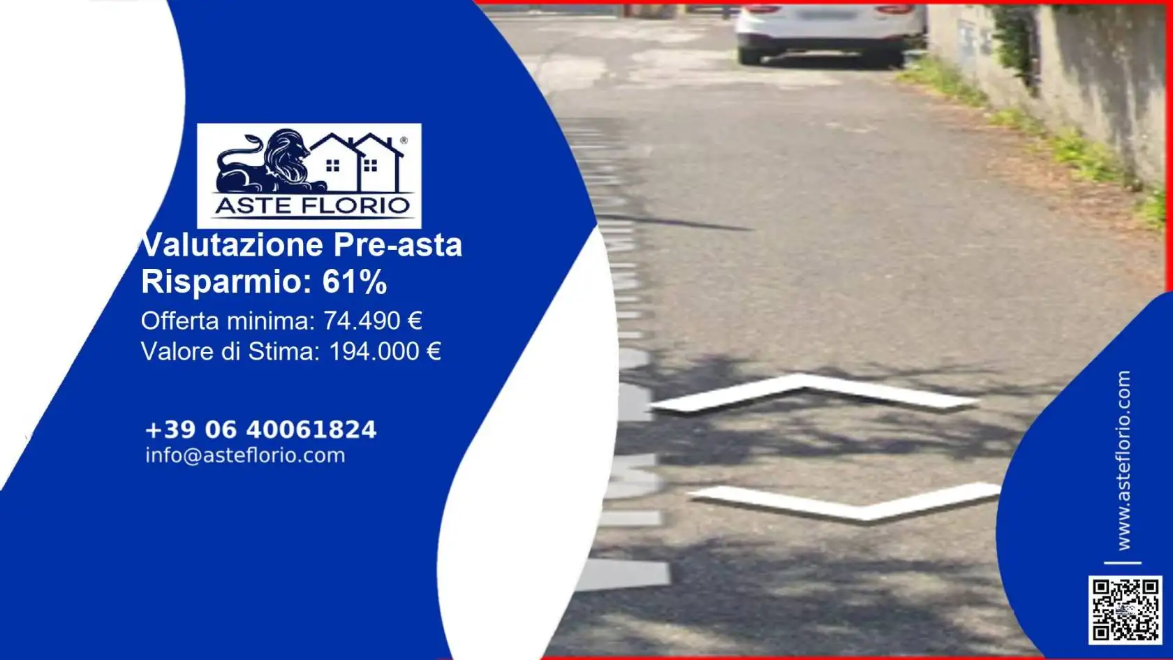 Appartamento in asta a Roma