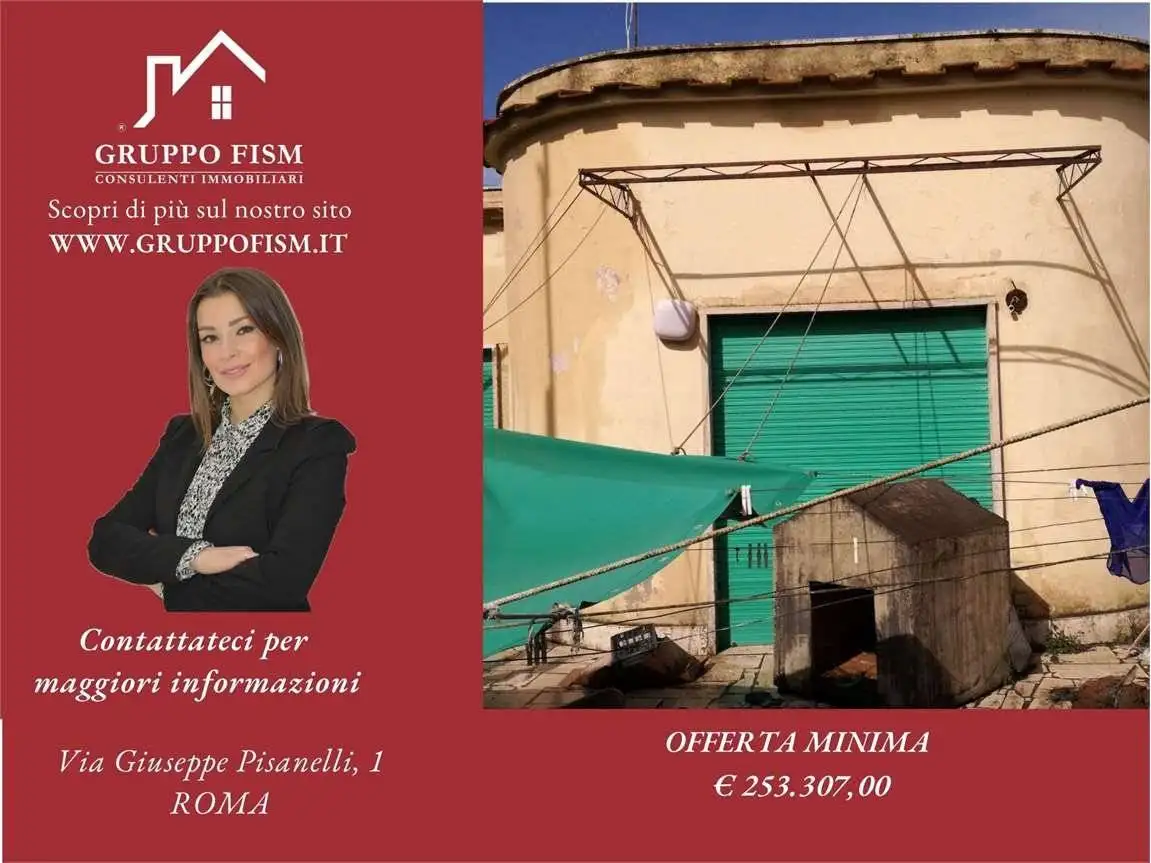 Villetta a schiera in asta a Anzio