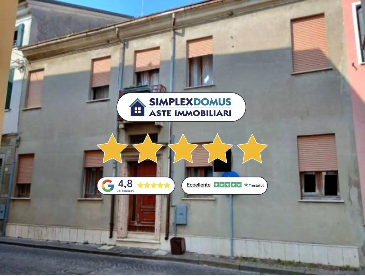Appartamento in asta a Adria
