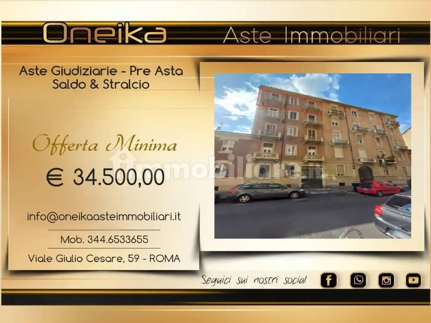 Appartamento in vendita a Torino