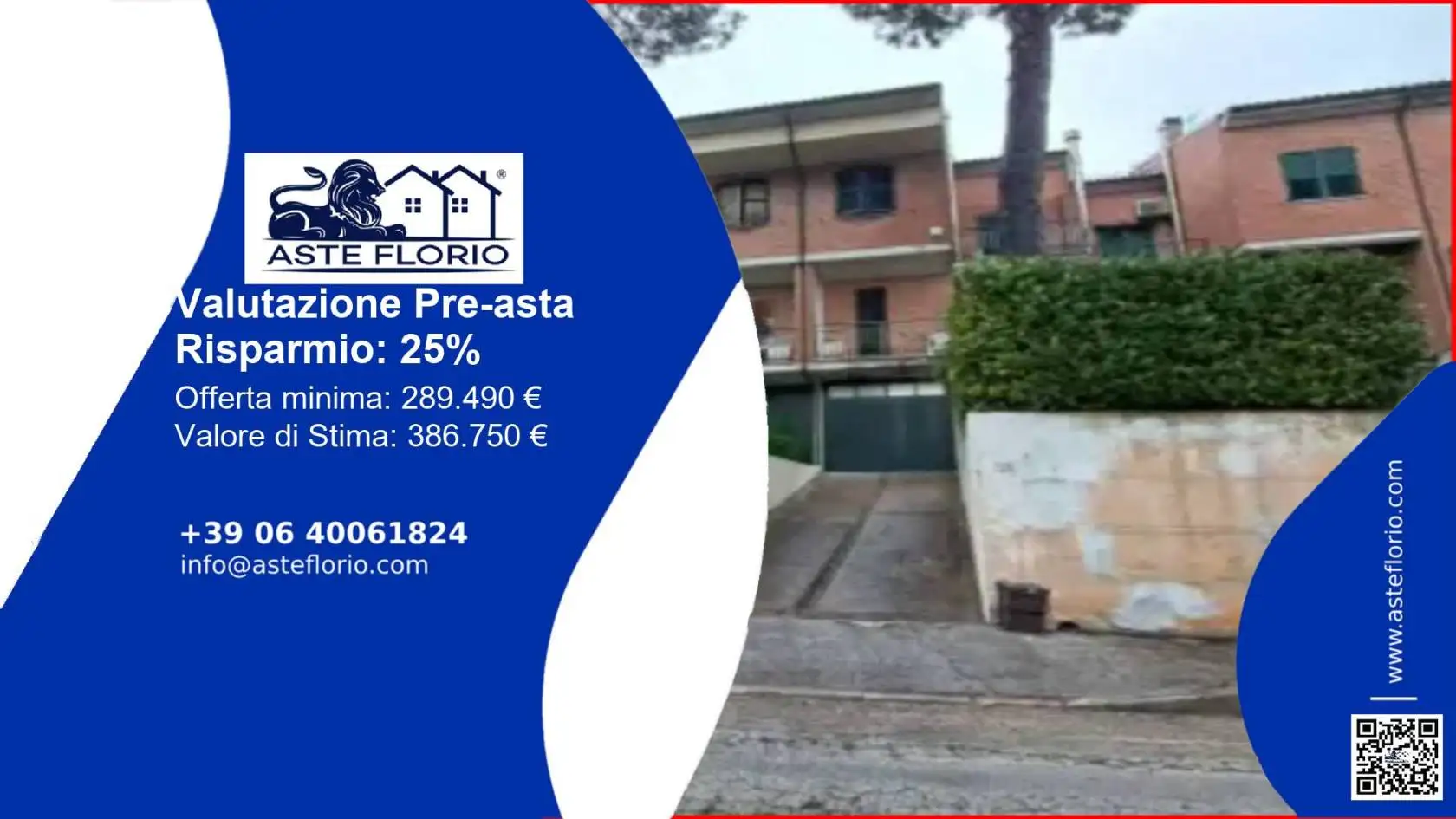 Villetta a schiera in asta a Santa Maria Nuova