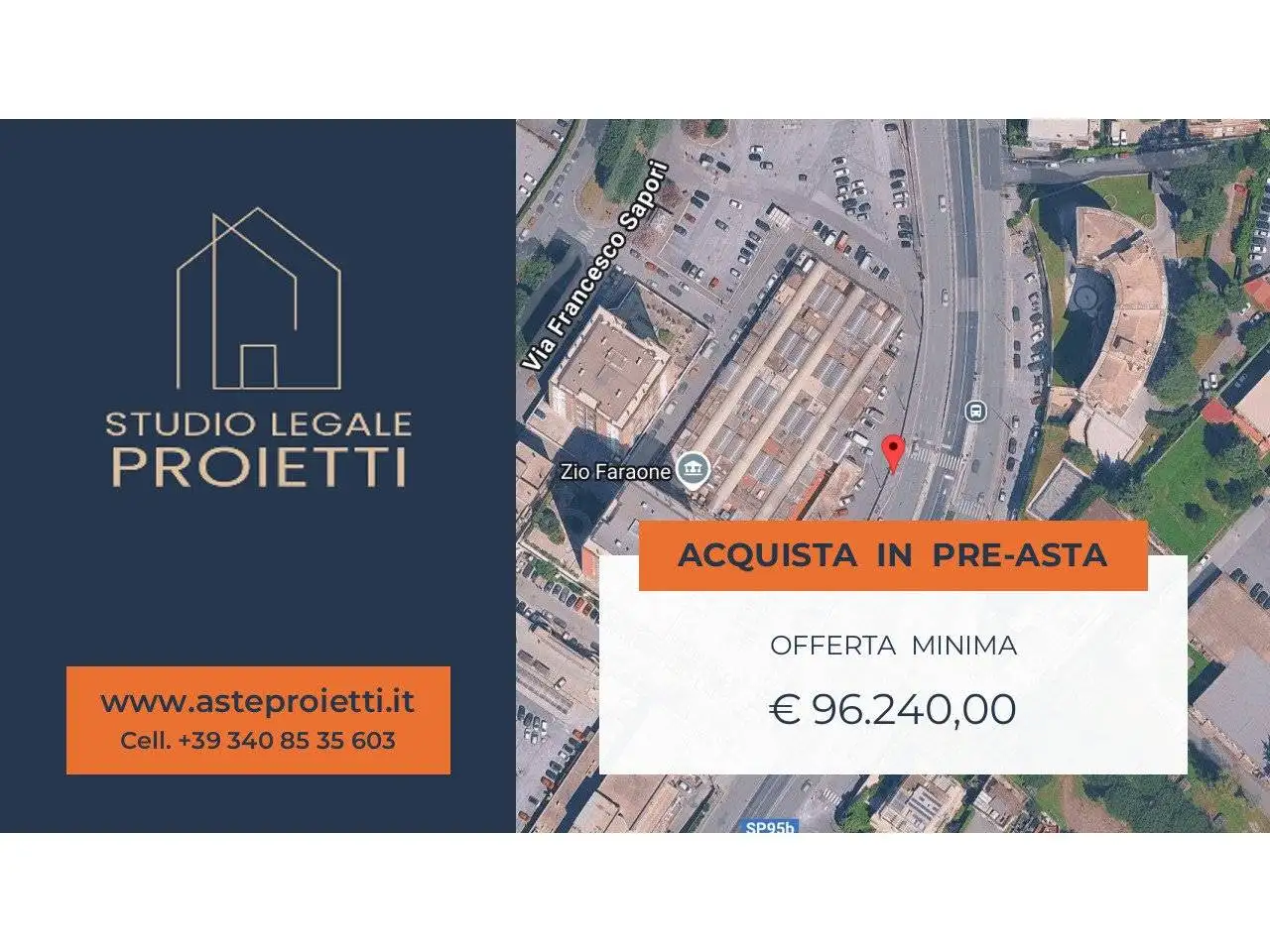 Appartamento in asta a Roma