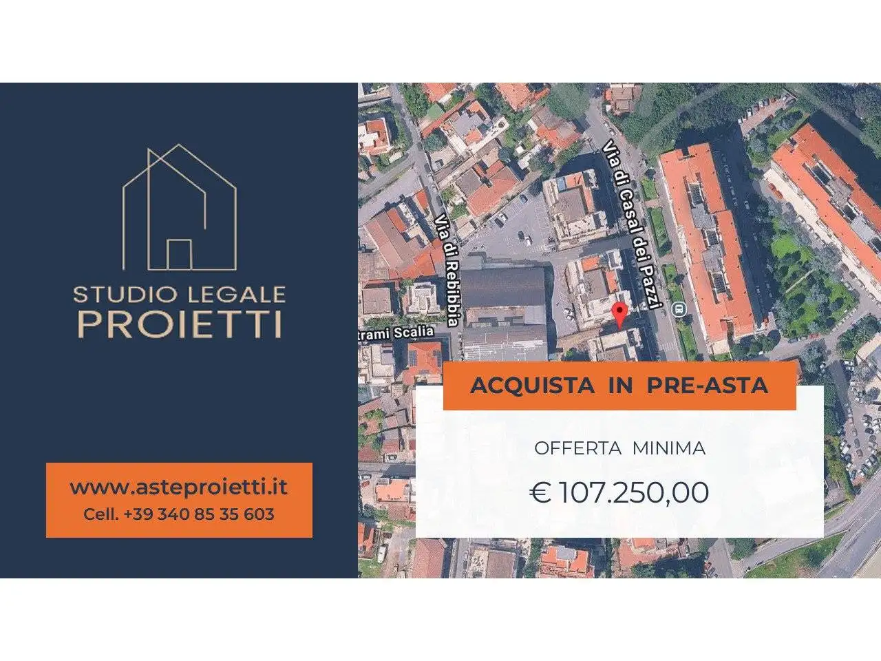 Appartamento in asta a Roma