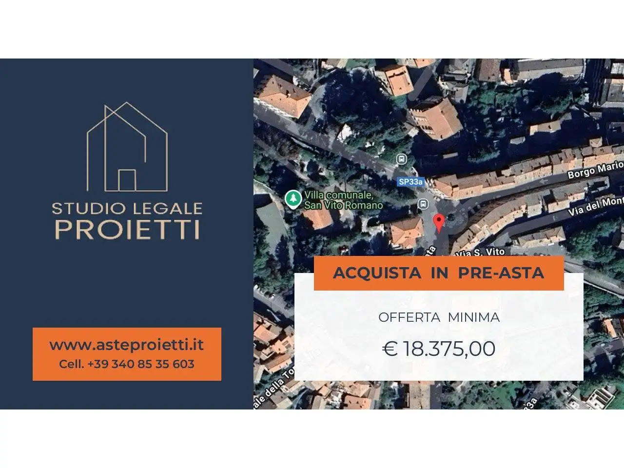 Appartamento in asta a San Vito Romano