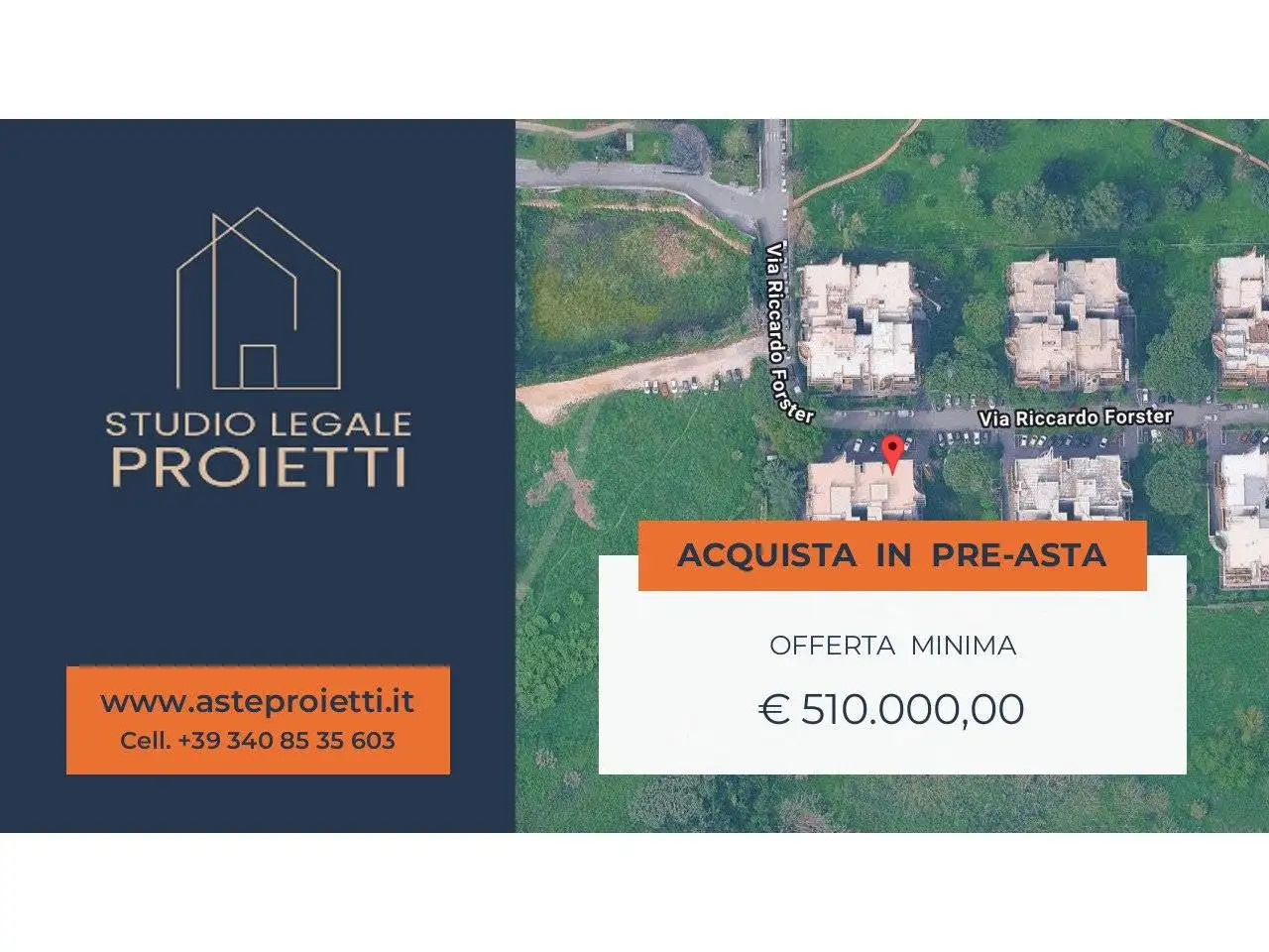 Appartamento in asta a Roma