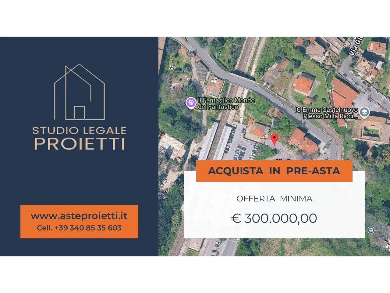 Appartamento in asta a Roma