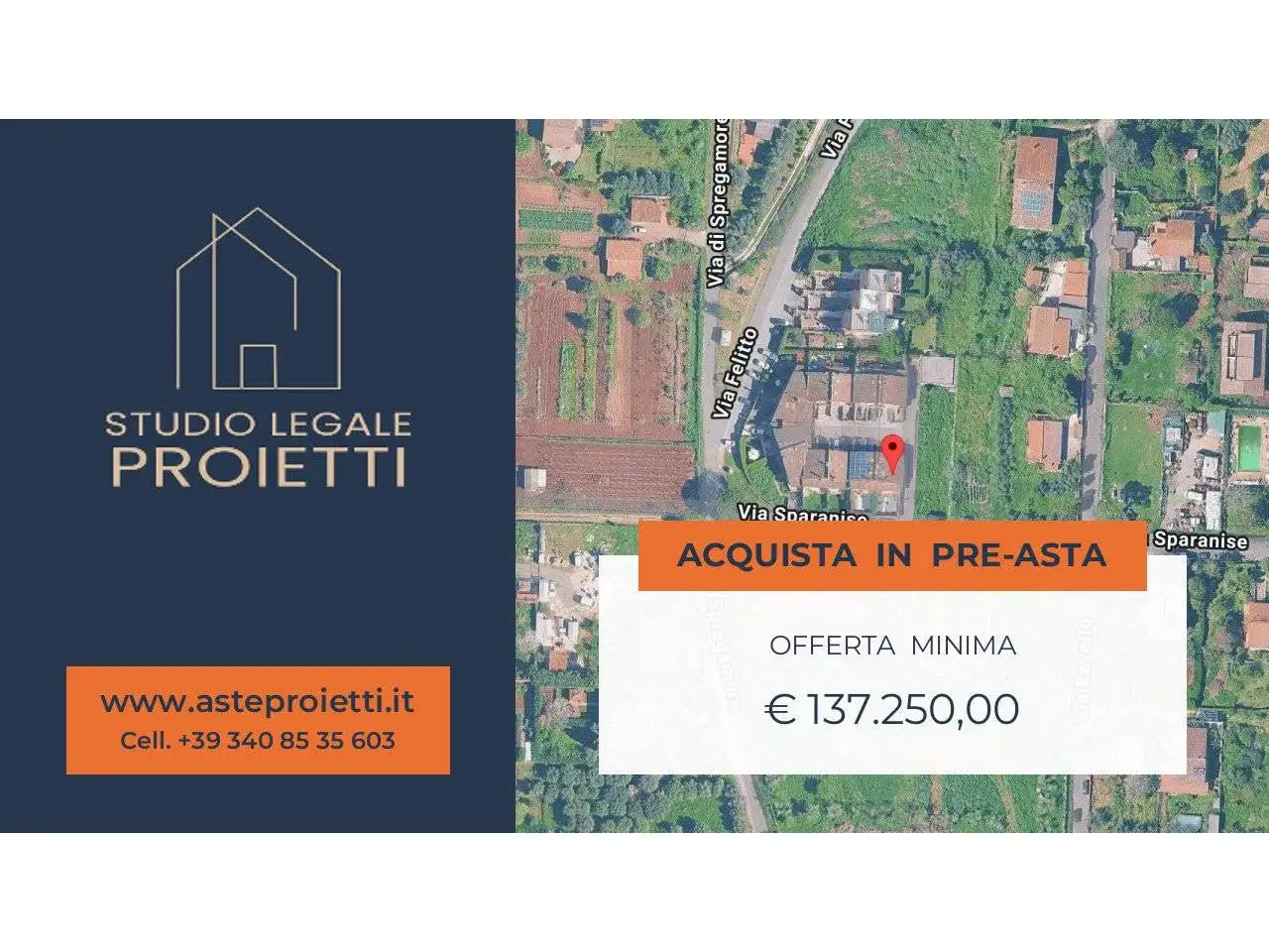 Villa in asta a Roma