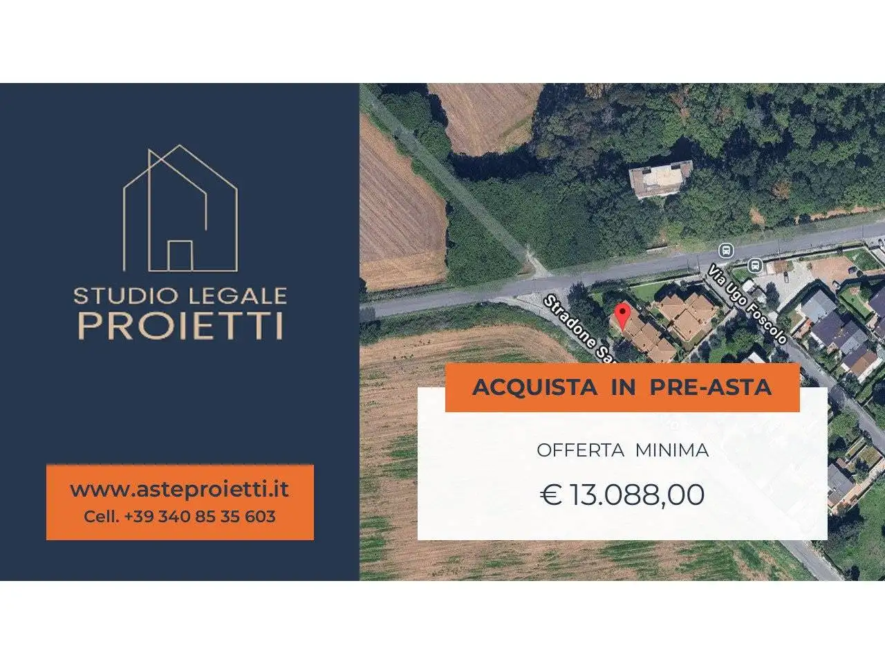 Villa in asta a Anzio