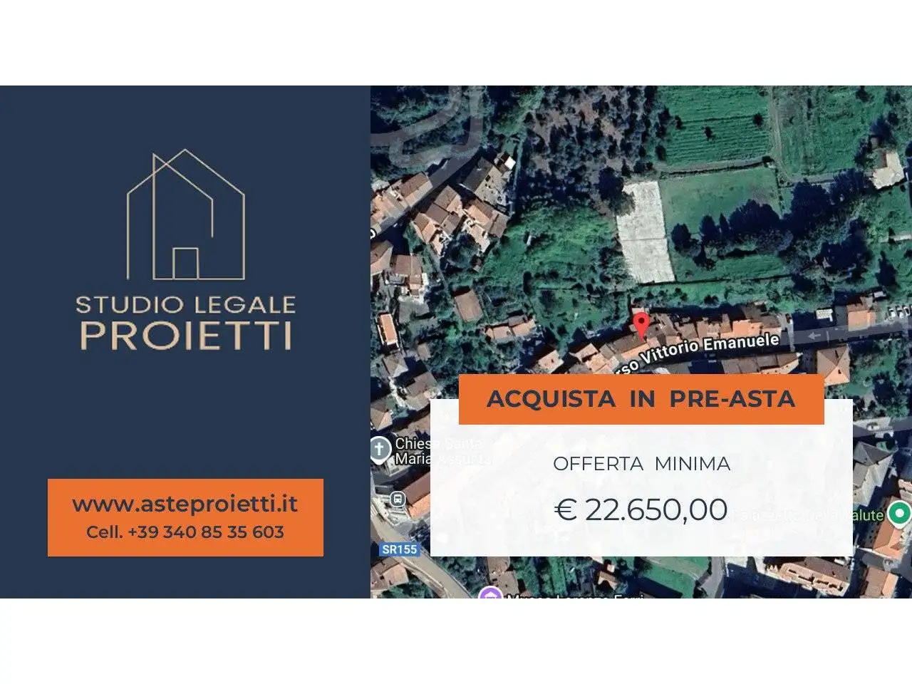 Appartamento in asta a Cave