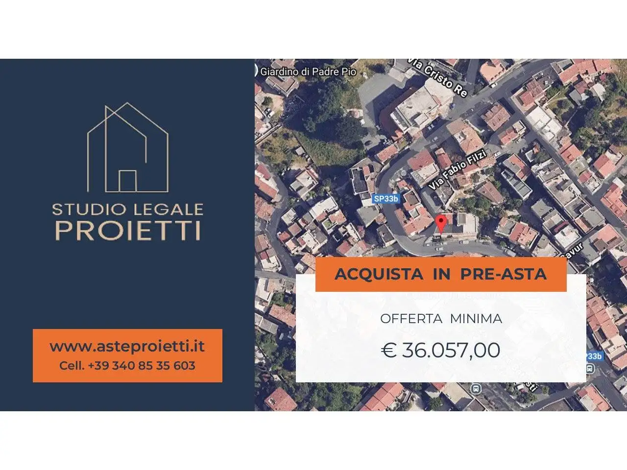 Appartamento in asta a Marcellina