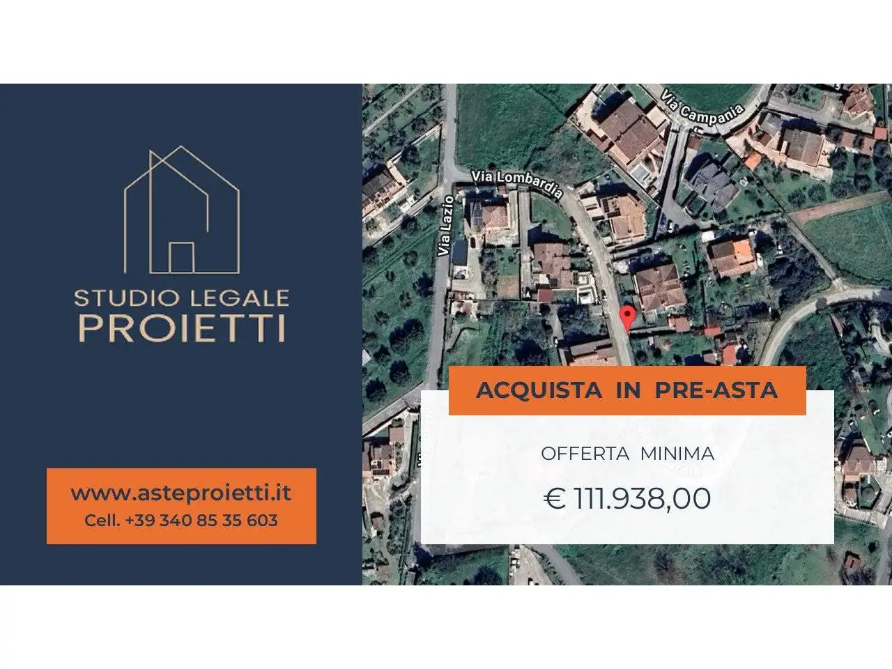 Villa in asta a Capena