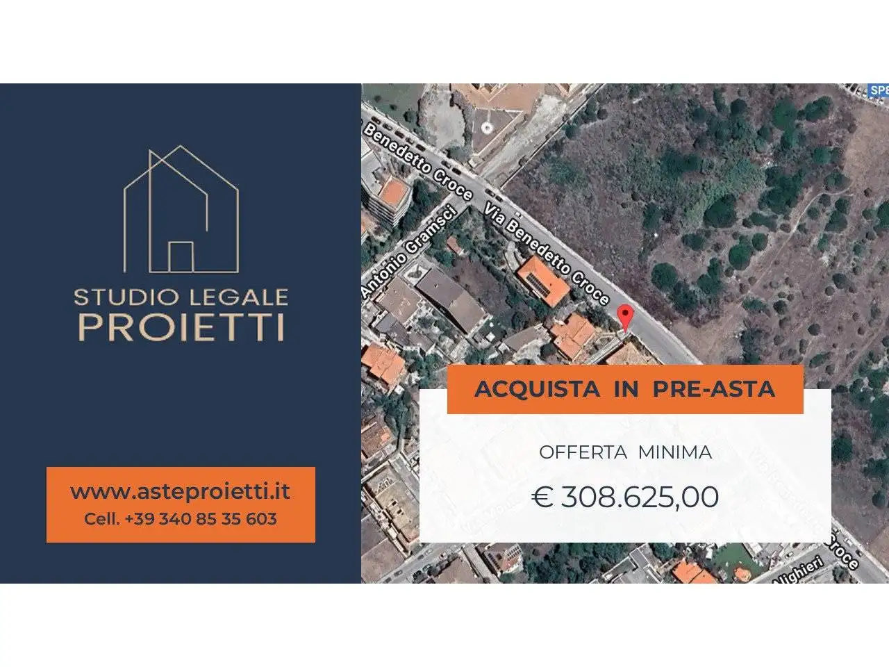 Villa in asta a Porto Torres