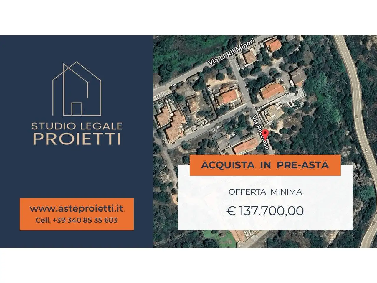 Appartamento in asta a Olbia