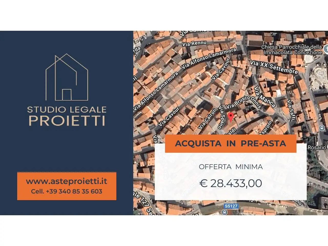 Appartamento in asta a Osilo