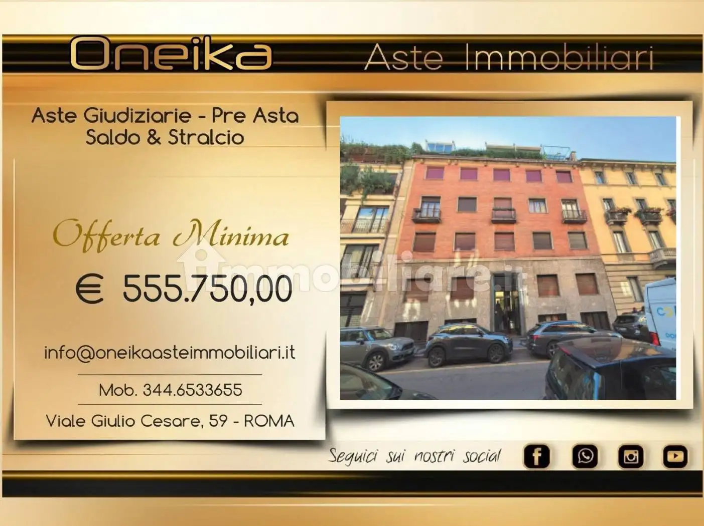 Appartamento in asta a Milano