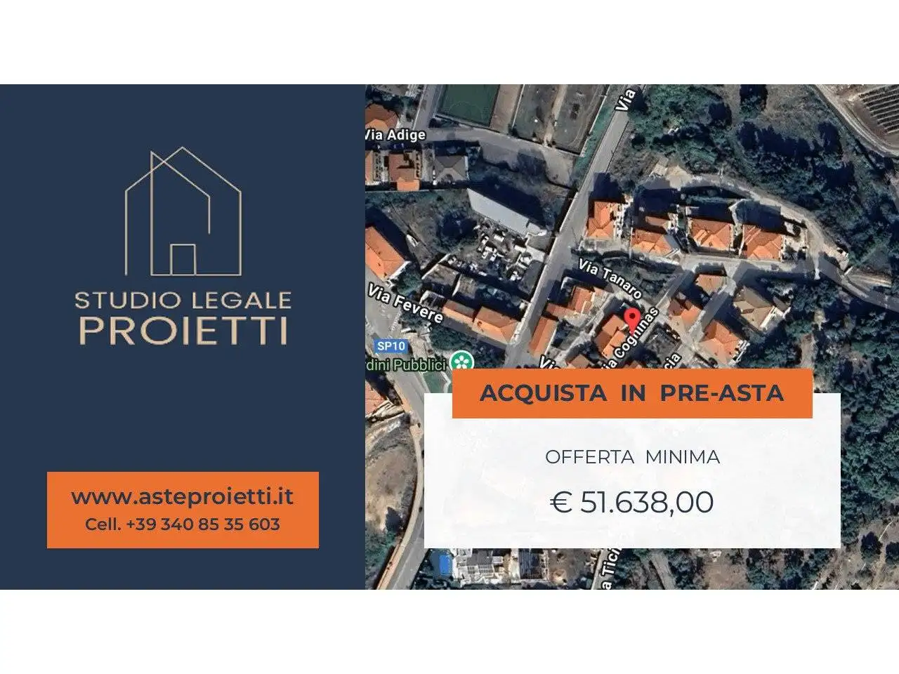 Appartamento in asta a Luras