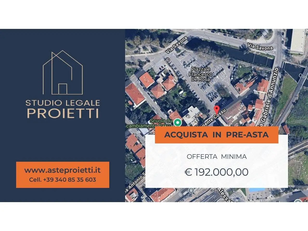 Appartamento in asta a Olbia