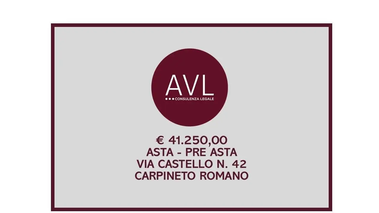 Appartamento in asta a Carpineto Romano