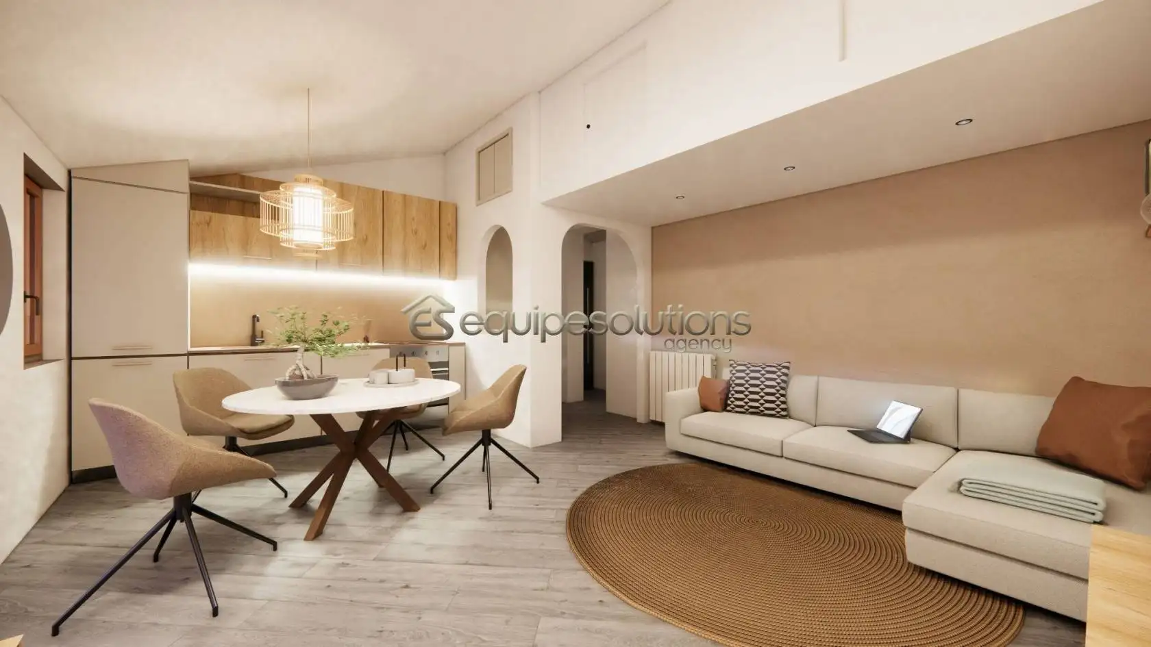 Appartamento in vendita a Scanzorosciate