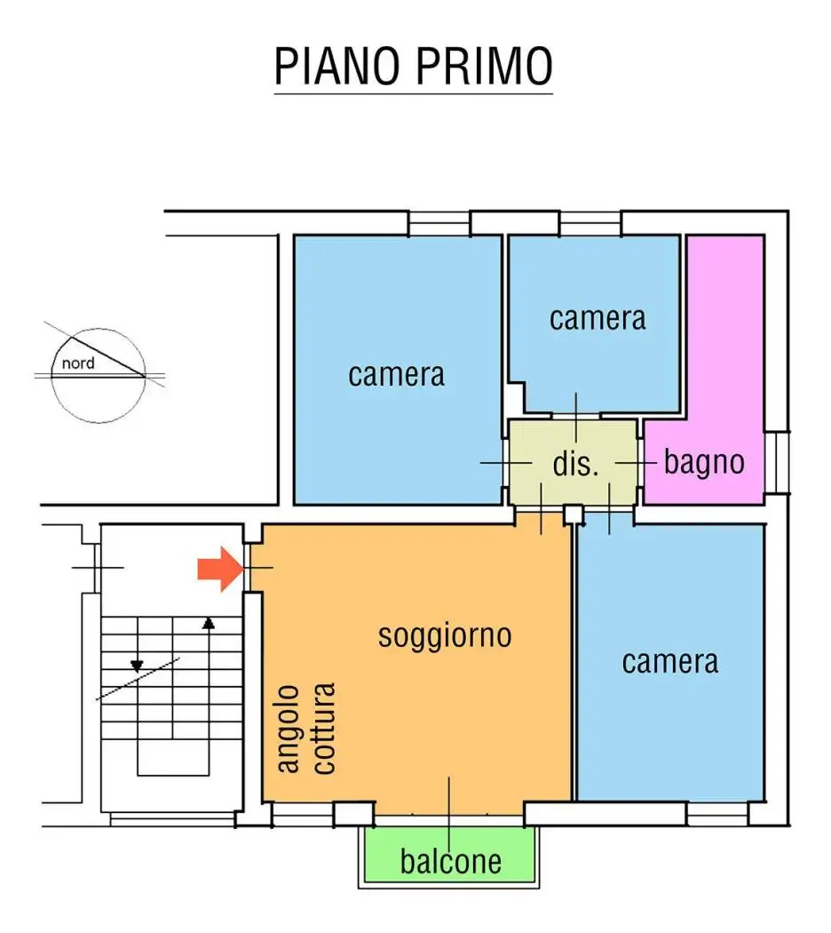 Quadrilocale via Franco Furini, Zona Pittori, San Vittore, Pombio, Voghera - foto 4