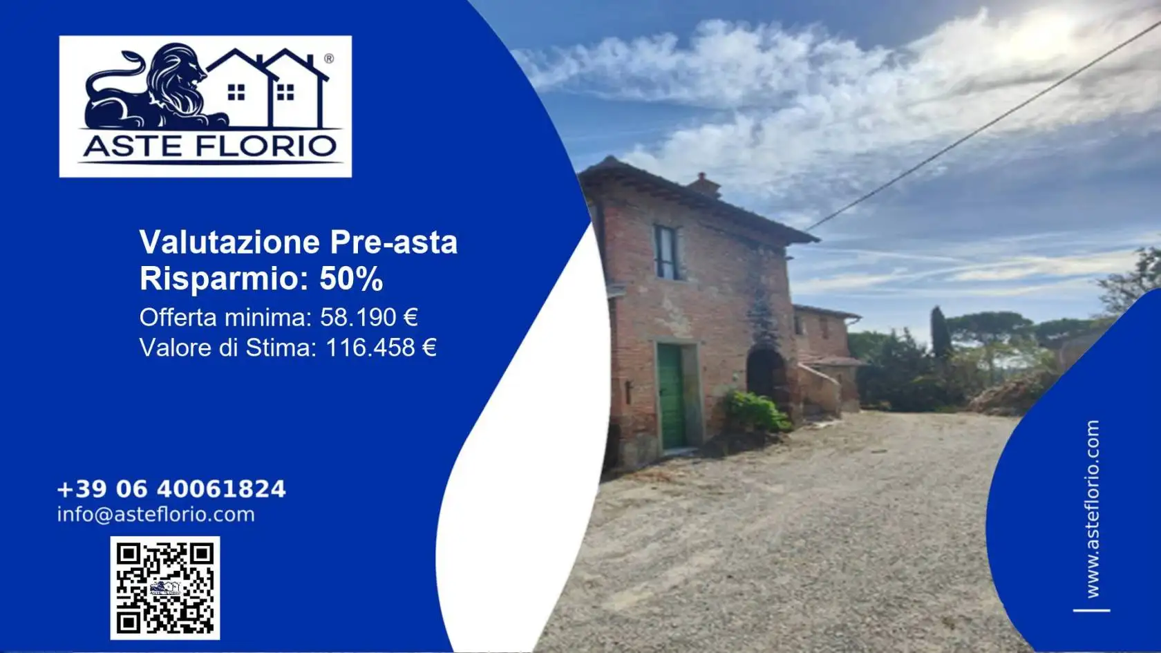 Palazzo - Stabile in asta a Foiano della Chiana