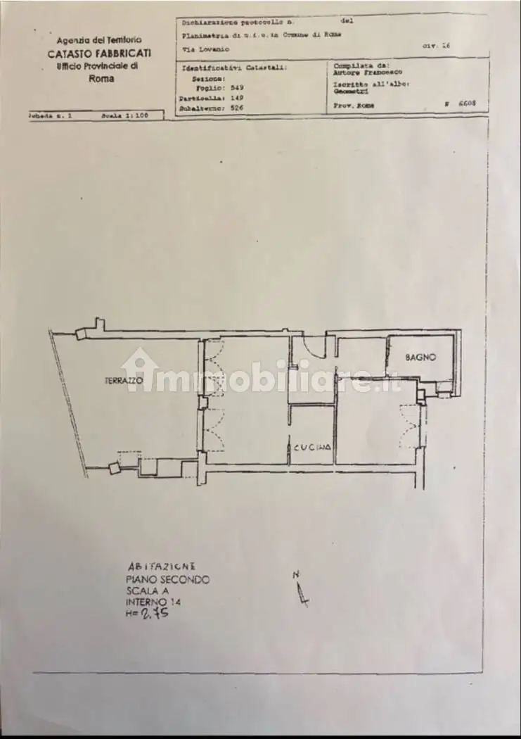 Appartamento in vendita a Roma