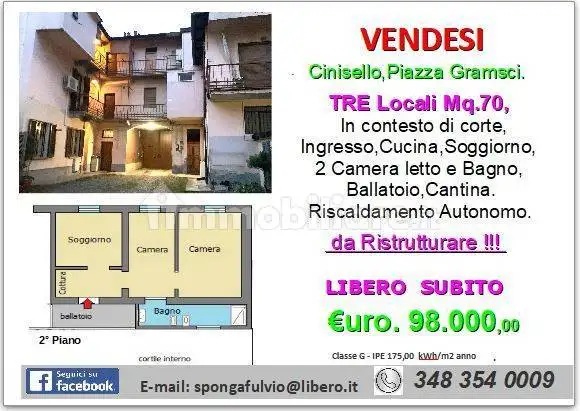 Appartamento in vendita a Cinisello Balsamo