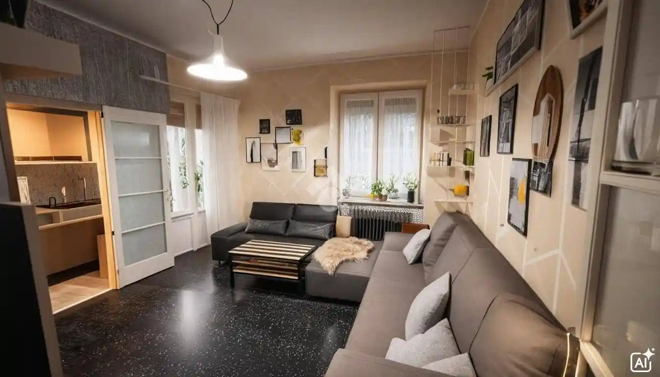 Trilocale via ricciarelli daniele 8, San Siro, Milano - foto 2