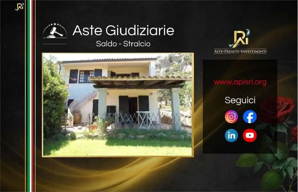 Villa in asta a Arzachena
