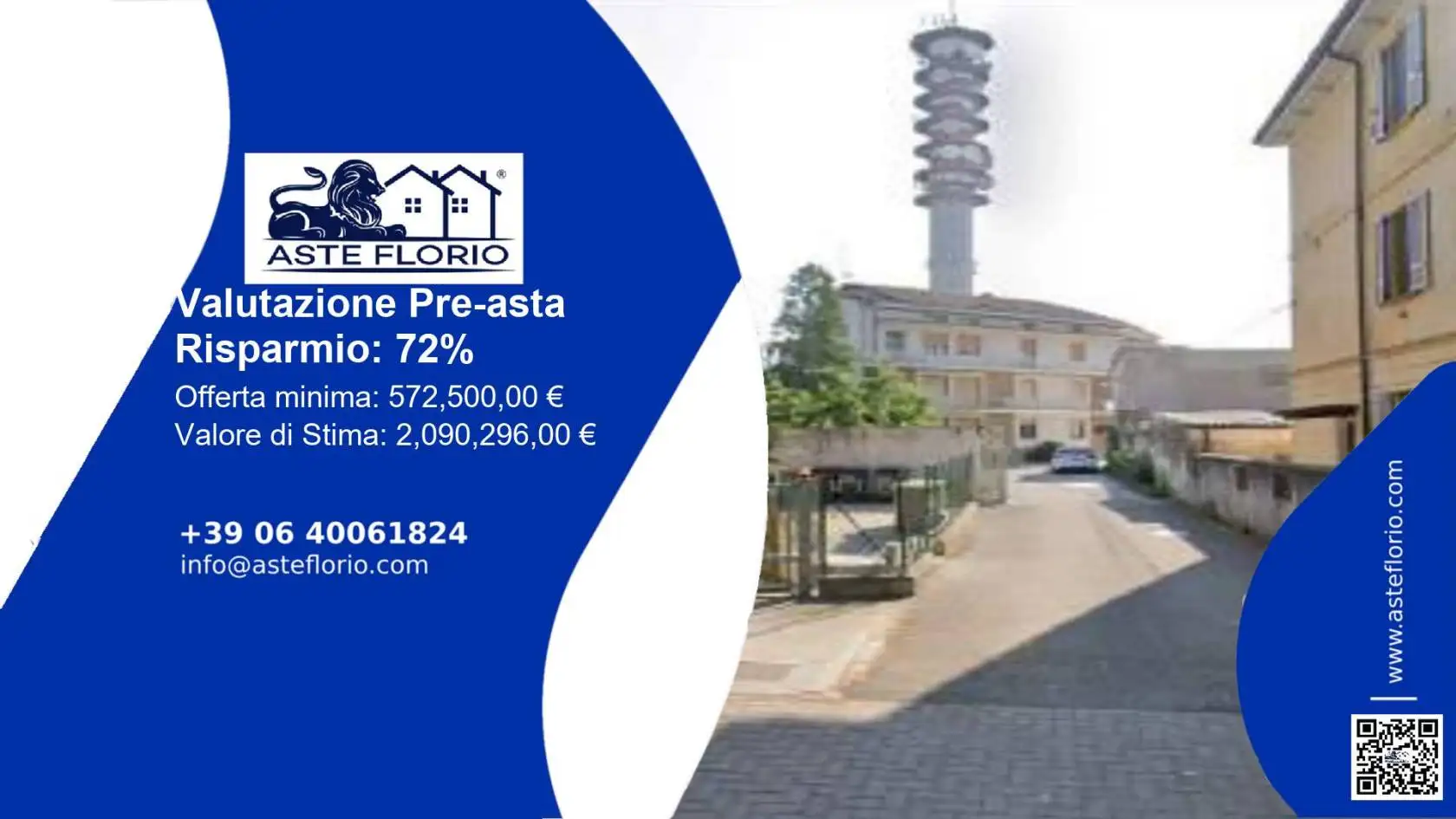 Palazzo - Stabile in asta a Piacenza