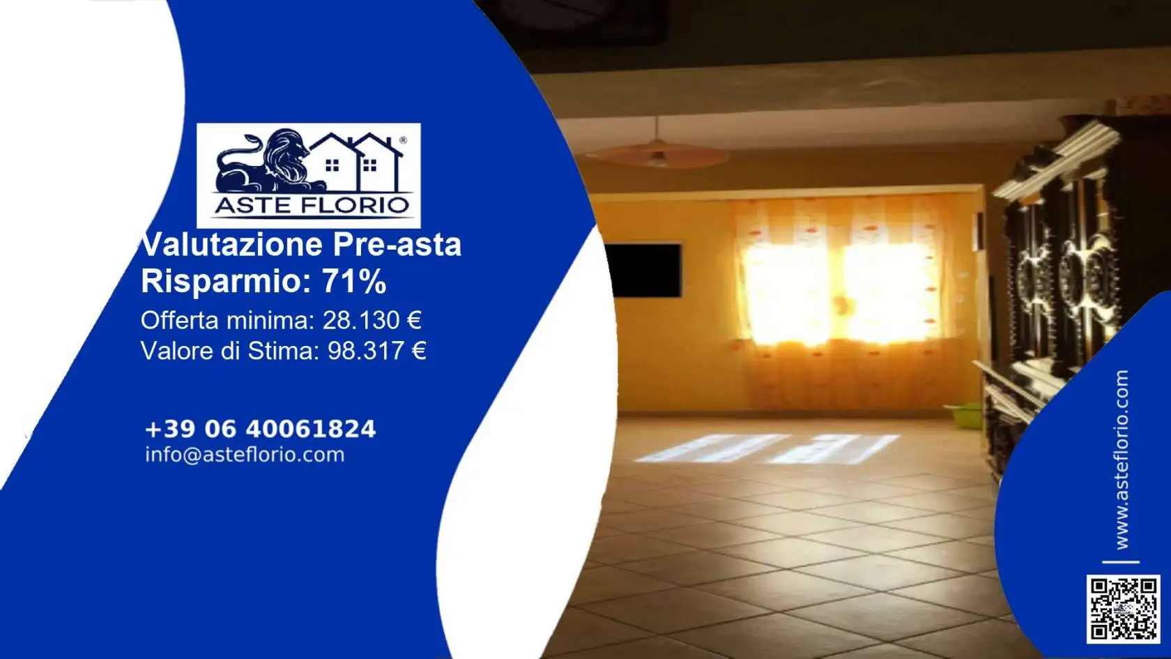 Appartamento in asta a Taverna