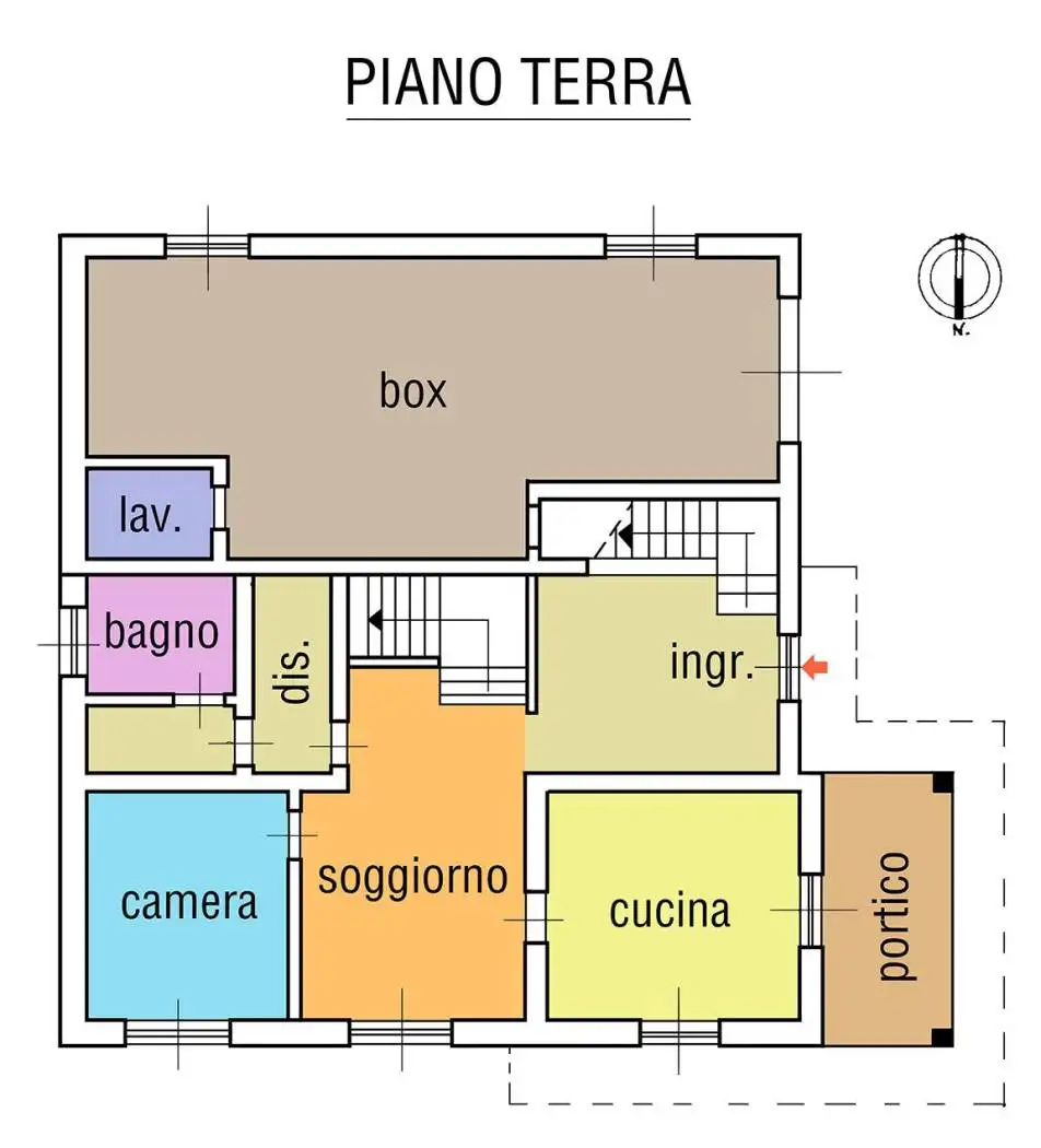 Villa unifamiliare Strada Torrazza Coste, Ponte Rosso, Le Braide, Campoferro, Voghera - foto 5