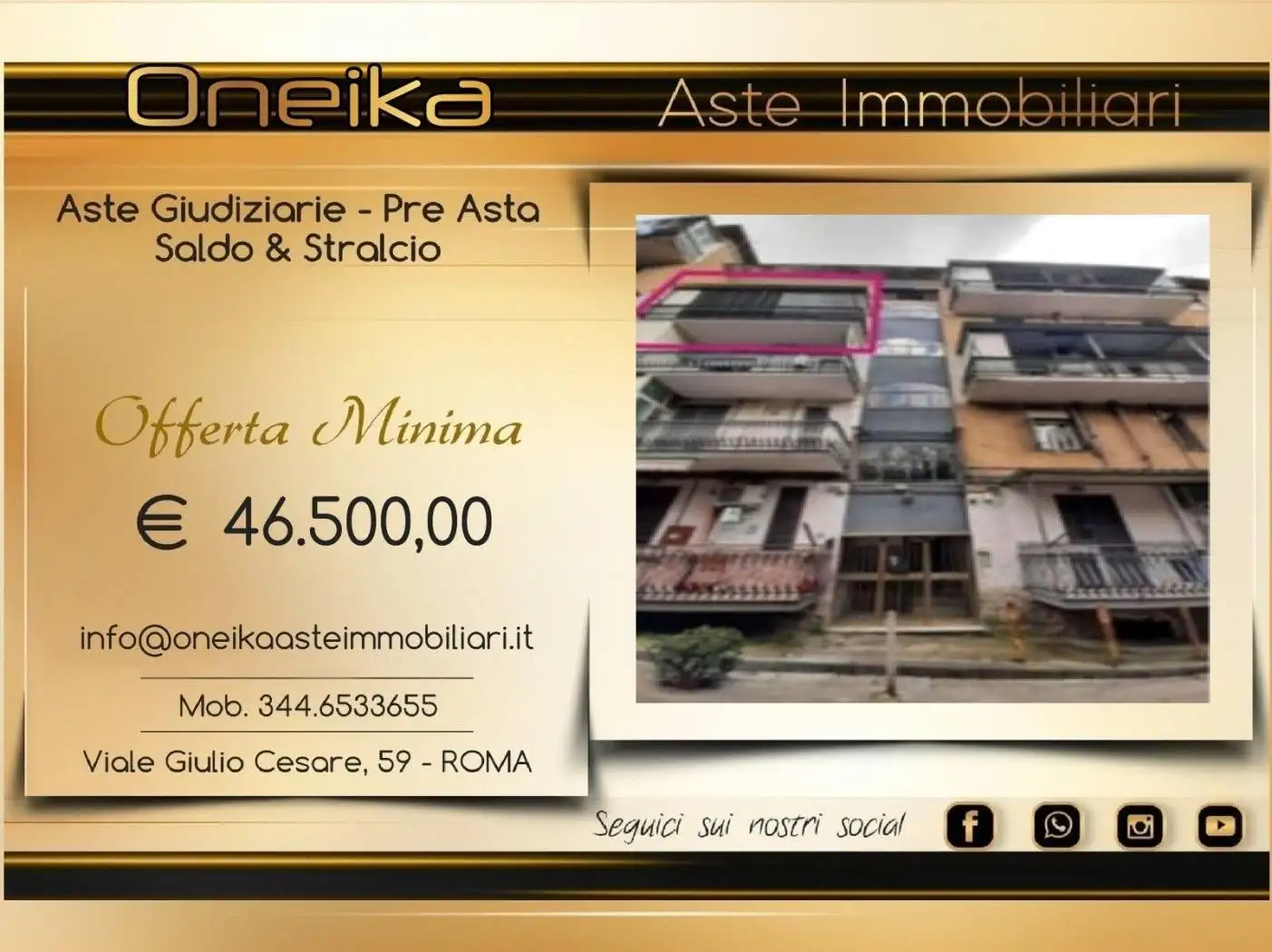 Appartamento in asta a Napoli