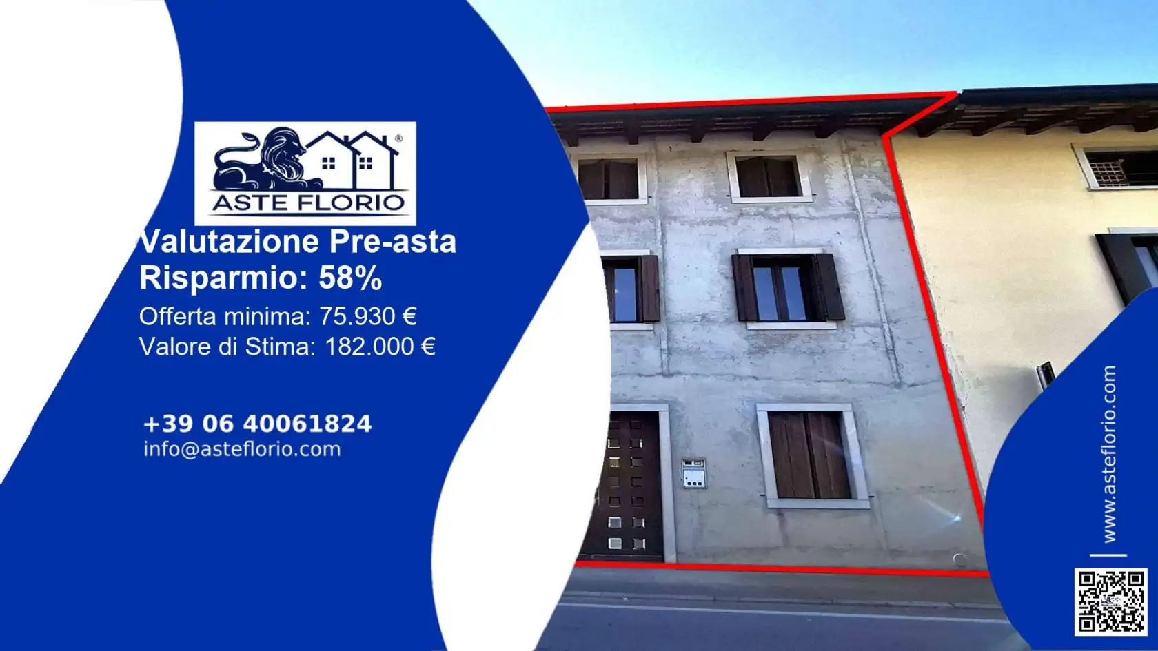 Appartamento in asta a Pavia di Udine