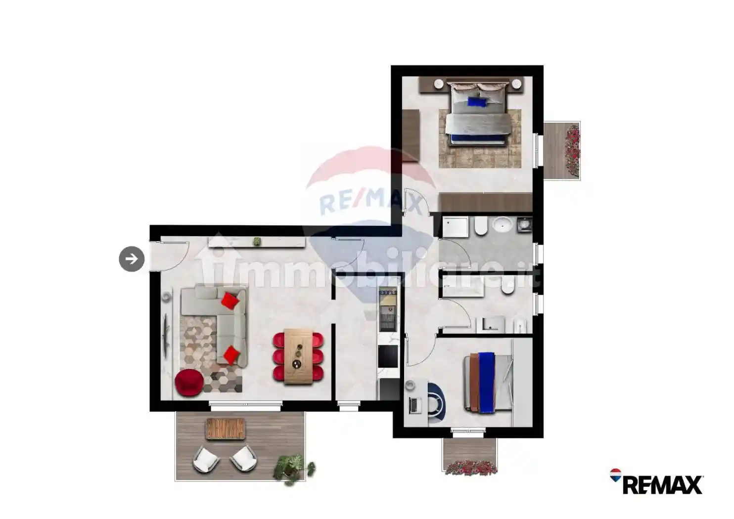 Appartamento ottimo stato, secondo piano, Centro, Costa Volpino - foto 5